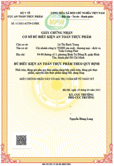 Tên giấy chứng nhận